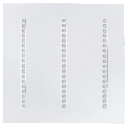 TRI PANEL LED P700CCT 60x60 40W CRI>80 UGR<16