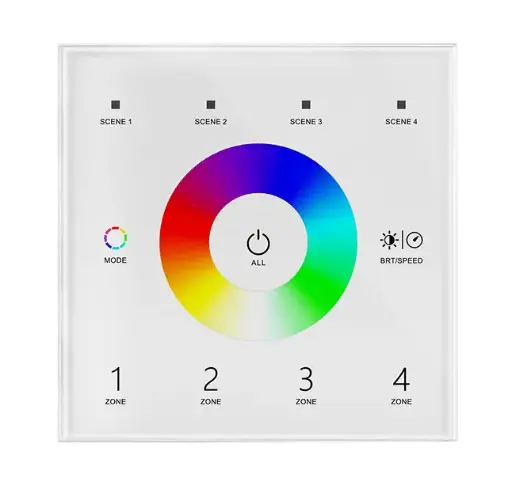 [SC409] Mecanismo Master RGB DMX y RF 2.4Ghz  Táctil 220v