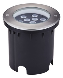 Aplique LED Empotrable Circular GENOVA WW IP67 15º basculante