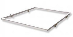 [PA301] Kit Marco Empotrar Panel ARON  60x60 Aluminio Blanco